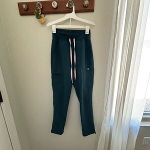 FIGS Caribbean Blue Yoga Pant Scrub